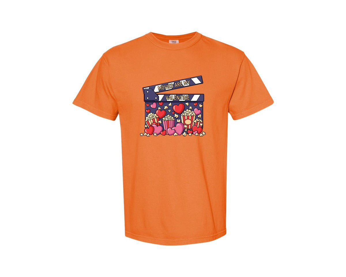 brand:Comfort Colors|color:Burnt Orange|Cute Valentine Lifestyle T Shirt Graphic T-Shirt