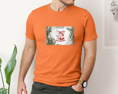 brand:Bella Canvas|color:Burnt Orange|Mamacita Needs A Margarita 26 Graphic T-Shirt
