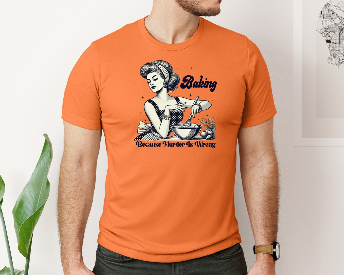 brand:Bella Canvas|color:Burnt Orange|Trendy Vintage Graphic T-Shirt