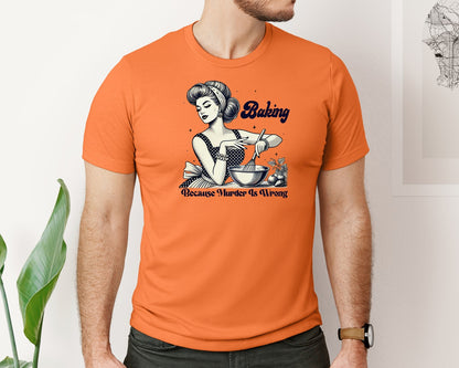 brand:Bella Canvas|color:Burnt Orange|Trendy Vintage Graphic T-Shirt