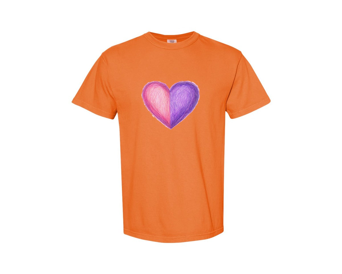 brand:Comfort Colors|color:Burnt Orange|Fear Not For I Am With You Pngcross Graphic T-Shirt
