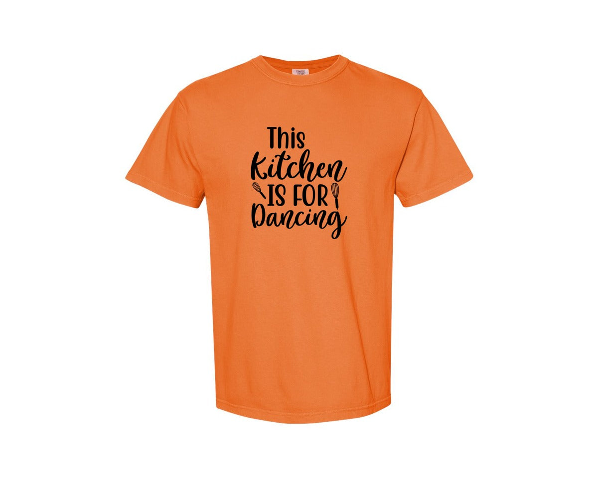 brand:Comfort Colors|color:Burnt Orange|Home Cooking Funny Kitchen T Shirt Graphic T-Shirt