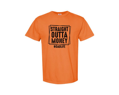 brand:Comfort Colors|color:Burnt Orange|Dad Fathers Day 5 Graphic T-Shirt