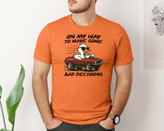Funny Duck Quotes Graphic T-Shirt