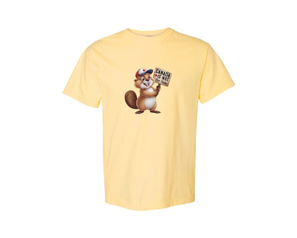 brand:Comfort Colors|color:Butter|Canada Is Not For Sale Maple Leaf 2 Graphic T-Shirt