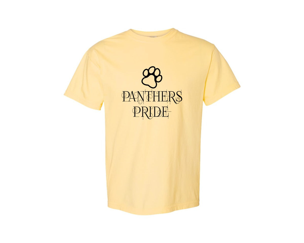 brand:Comfort Colors|color:Butter|Panthers Pride Vector Design For T Shirt Graphic T-Shirt