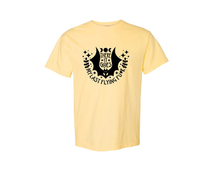 brand:Comfort Colors|color:Butter|There It Goes My Last Flying Fck 3 Graphic T-Shirt