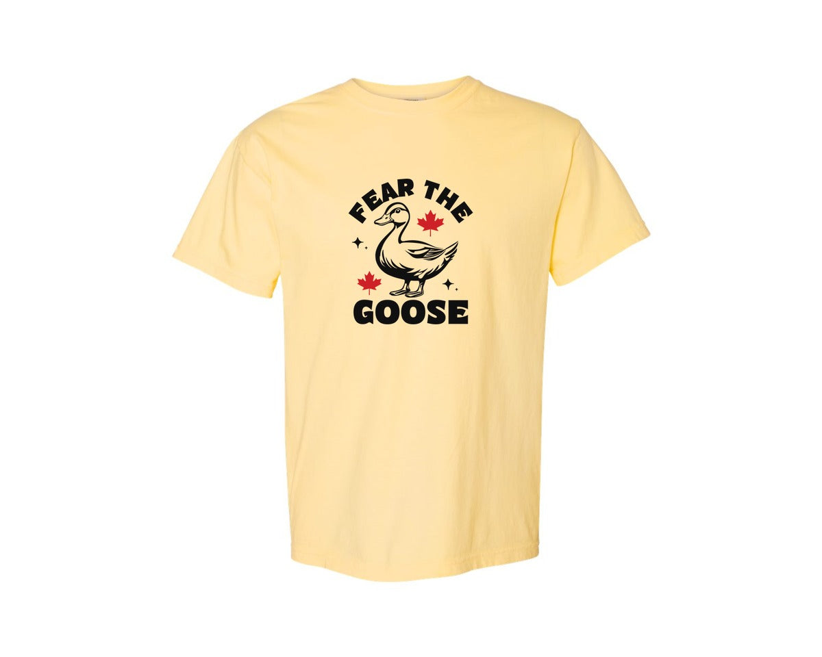 brand:Comfort Colors|color:Butter|Elbows Up Canada Elbows Up Graphic T-Shirt