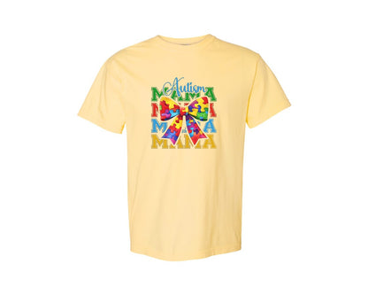 brand:Comfort Colors|color:Butter|Autism Awareness Autism Graphic T-Shirt