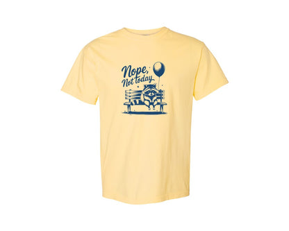 brand:Comfort Colors|color:Butter|Nope Not Today Design 47 Graphic T-Shirt