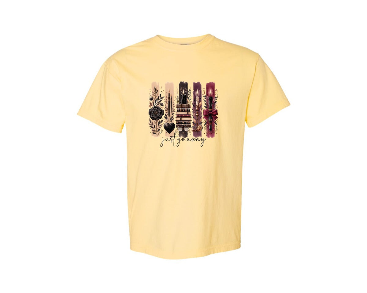 brand:Comfort Colors|color:Butter|Bookish Book Lover Reading Booktok 2 Graphic T-Shirt