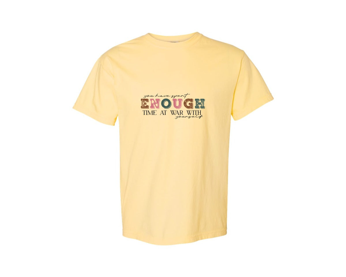 brand:Comfort Colors|color:Butter|Christian Quotes Design 6 Graphic T-Shirt