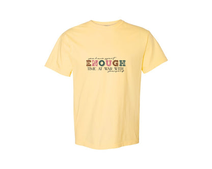 brand:Comfort Colors|color:Butter|Christian Quotes Design 6 Graphic T-Shirt