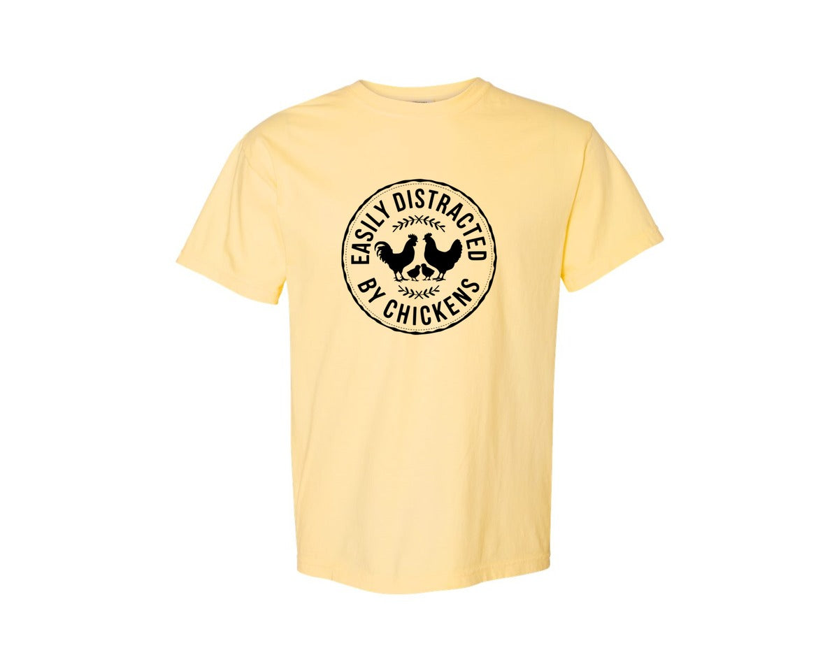 brand:Comfort Colors|color:Butter|Dont Ruffle My Feathers T Shirt Design 2 Graphic T-Shirt