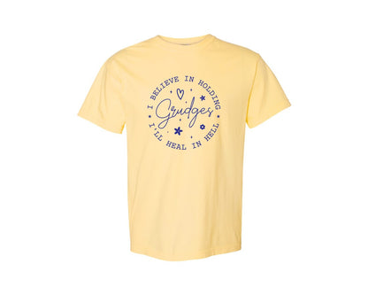 brand:Comfort Colors|color:Butter|I Believe In Holding Grudges Ill Heal Graphic T-Shirt