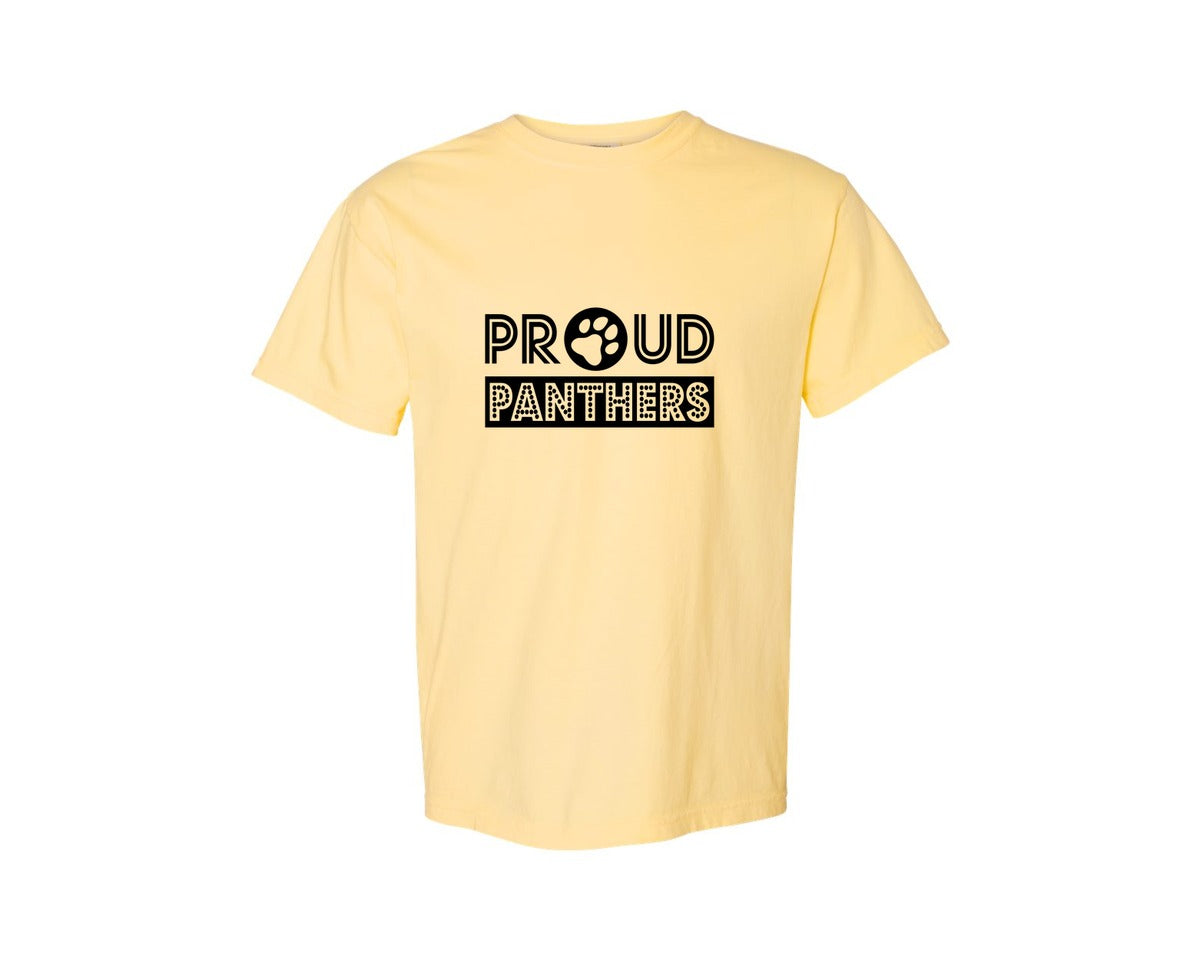 brand:Comfort Colors|color:Butter|Panthers 4 In 1 Pack Graphic T-Shirt