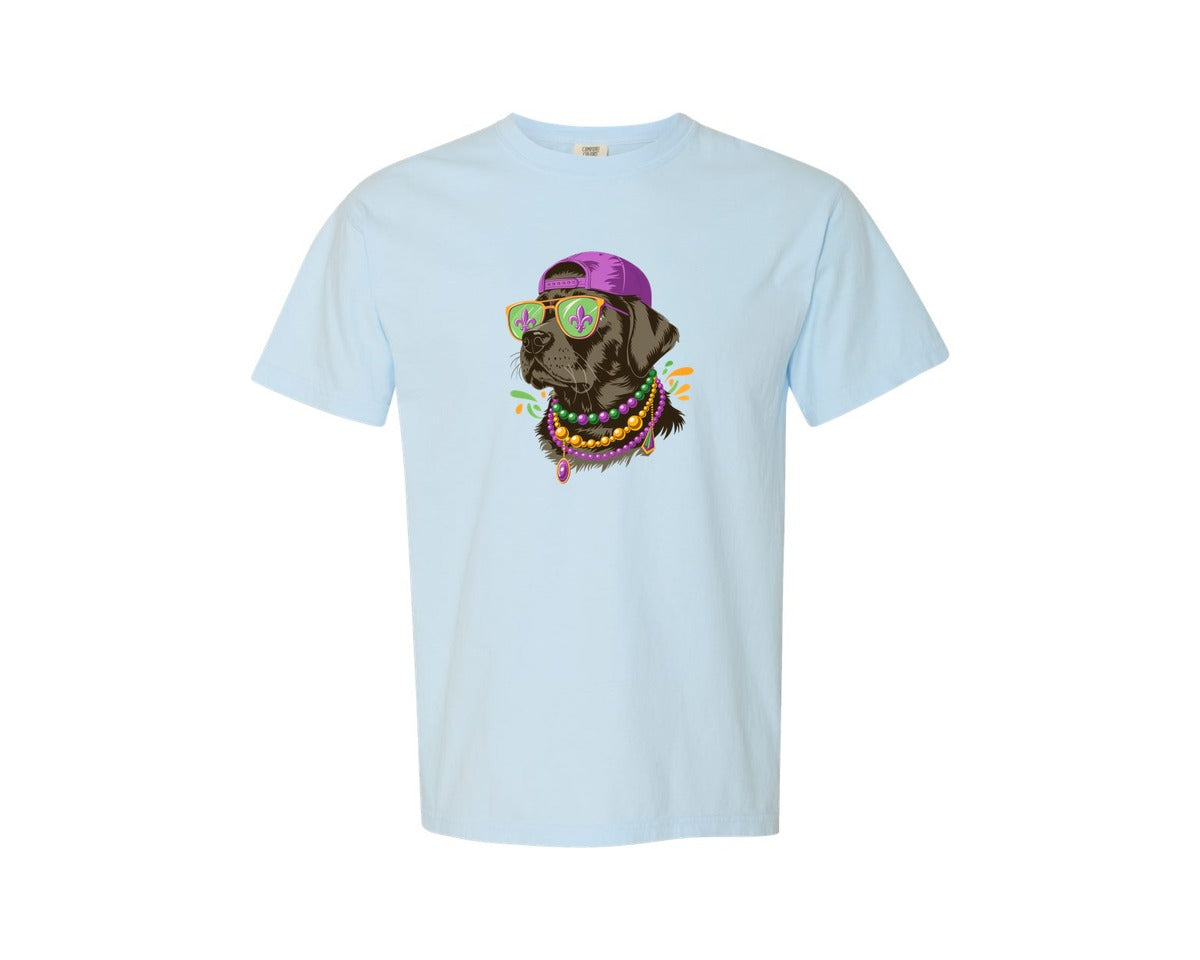 brand:Comfort Colors|color:Chambray|Funny Mardi Gras T Shirt 75 Graphic T-Shirt
