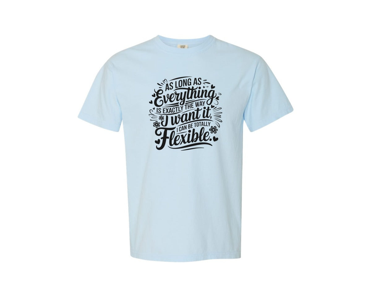 brand:Comfort Colors|color:Chambray|Funny Quotes 20 Sarcastic Graphic T-Shirt