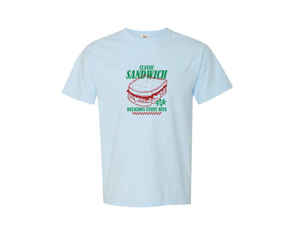 brand:Comfort Colors|color:Chambray|Sandwich Urban Streetwear Design Graphic T-Shirt