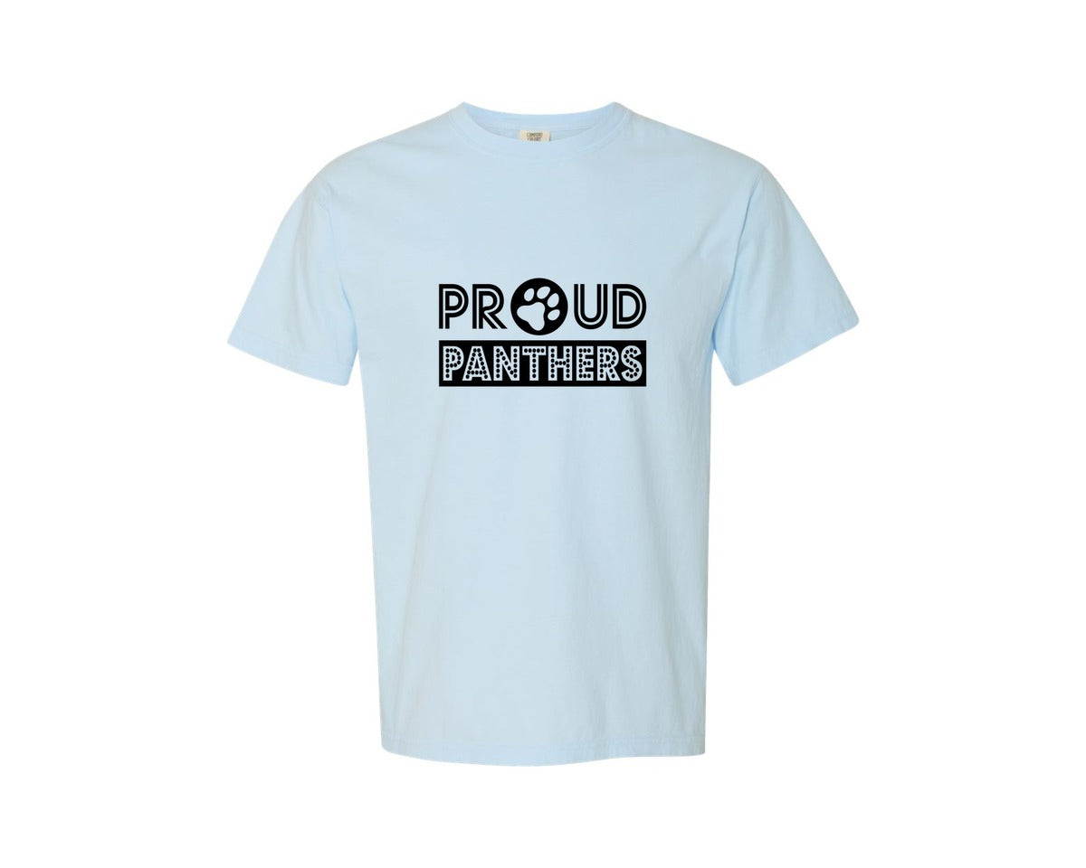 brand:Comfort Colors|color:Chambray|Panthers 4 In 1 Pack Graphic T-Shirt
