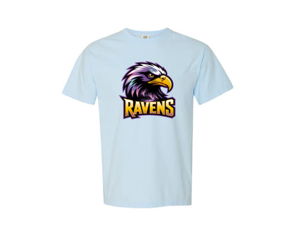 brand:Comfort Colors|color:Chambray|Ravens Sport Game Day Graphic T-Shirt