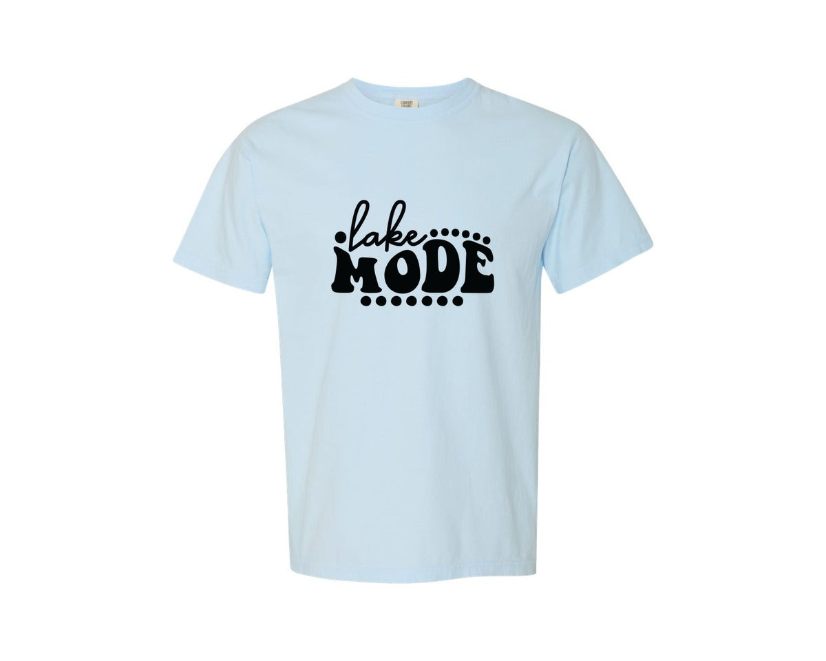 brand:Comfort Colors|color:Chambray|Lake Mode 23 Graphic T-Shirt
