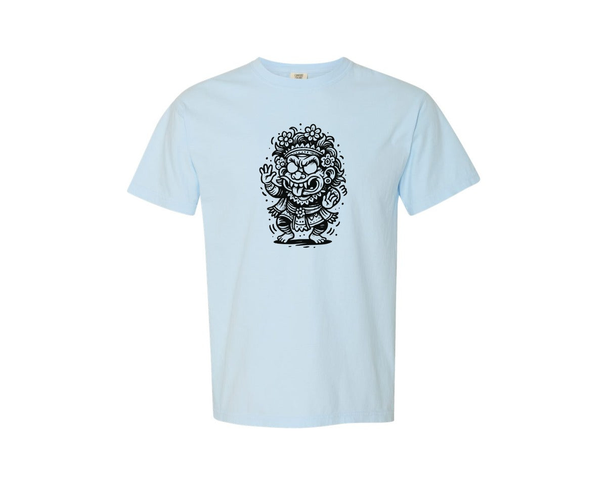 brand:Comfort Colors|color:Chambray|Quirky Leak Bali Graphic T-Shirt