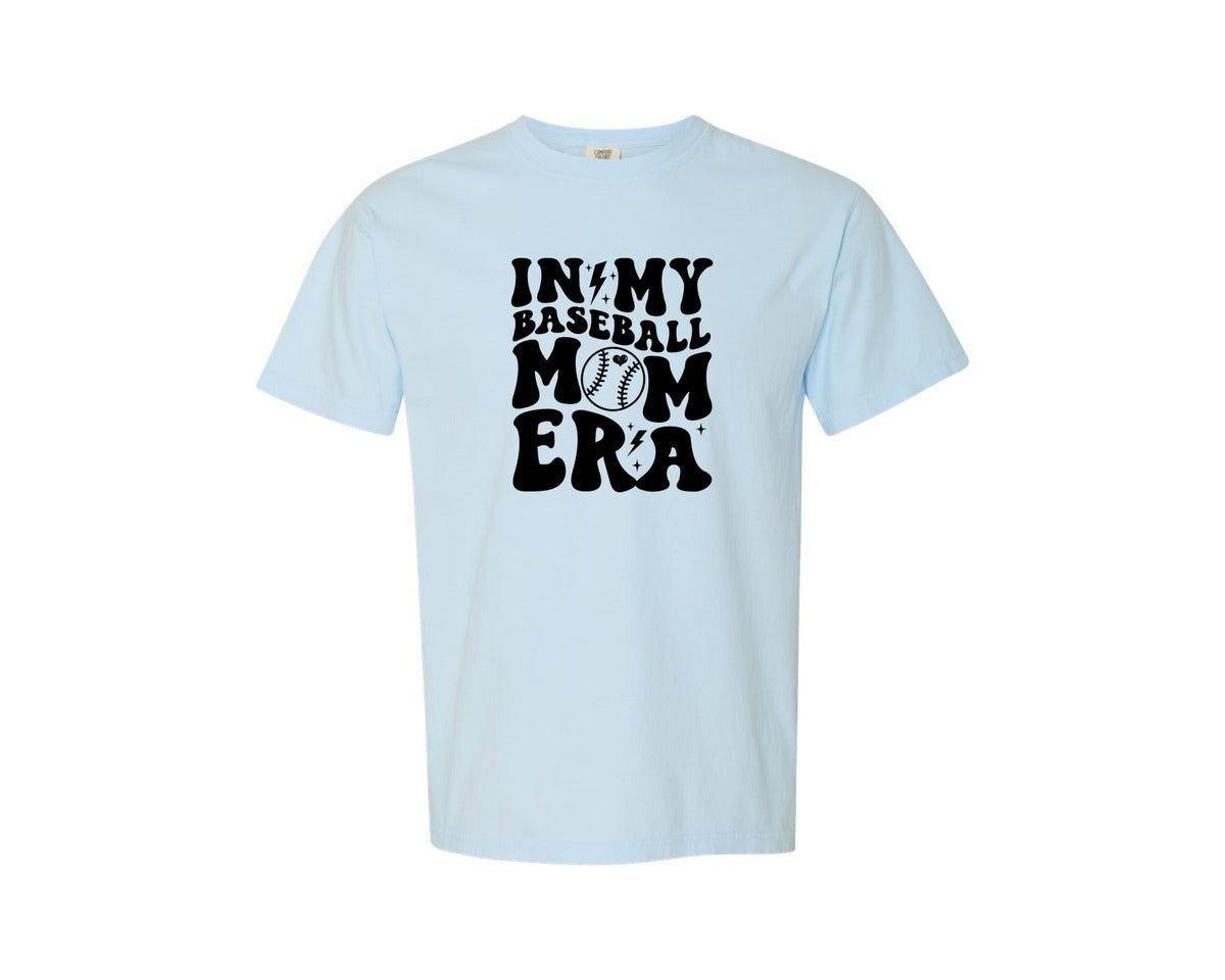 brand:Comfort Colors|color:Chambray|Retro Sports Mom In My Mom Era Graphic T-Shirt