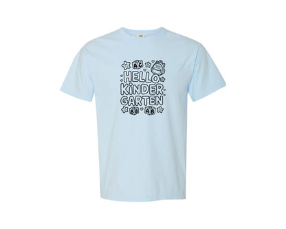 brand:Comfort Colors|color:Chambray|Back To School 317 Graphic T-Shirt