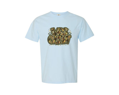 brand:Comfort Colors|color:Chambray|Vbs Crew Vacation Bible School Graphic T-Shirt