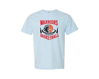 brand:Comfort Colors|color:Chambray|Basketballwarriors Graphic T-Shirt