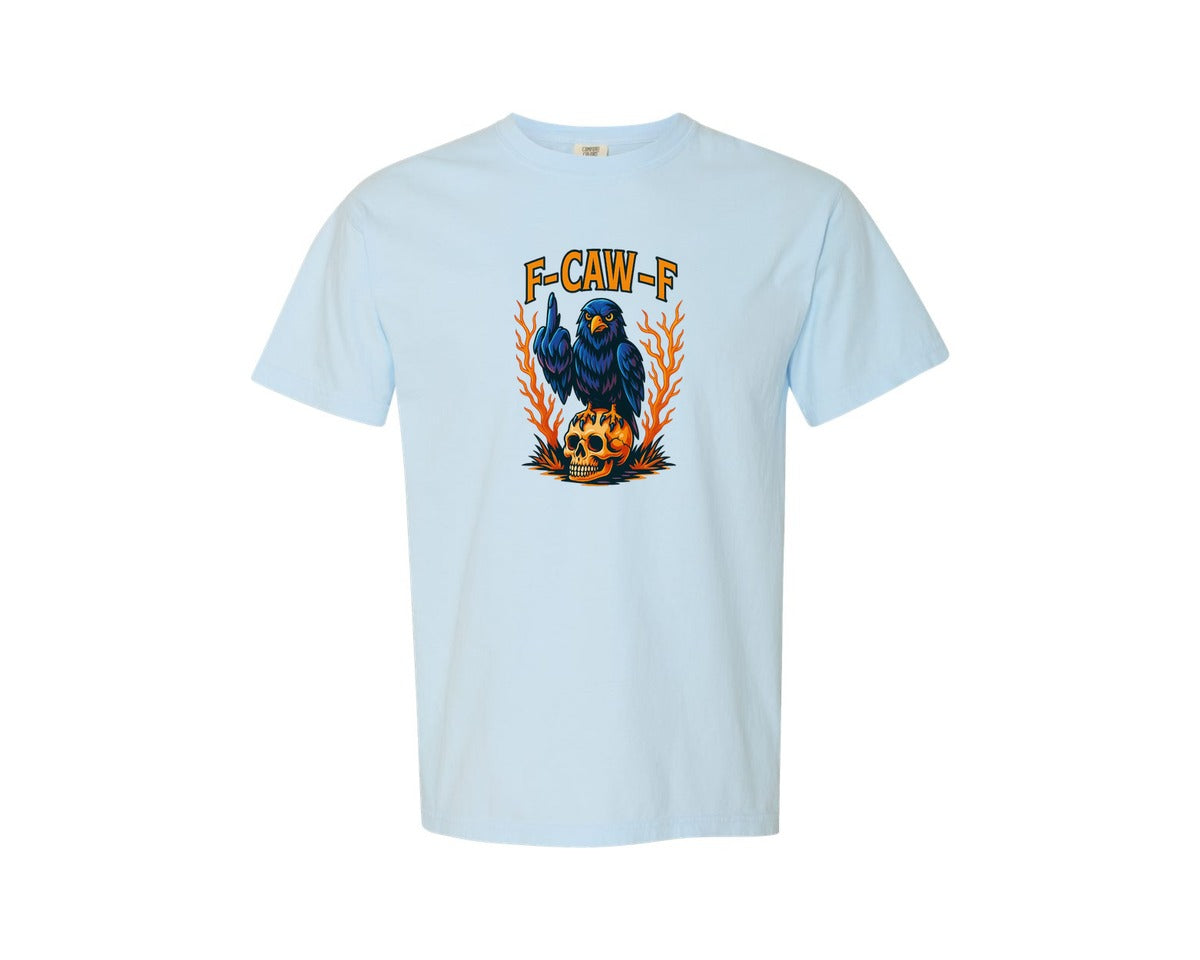 brand:Comfort Colors|color:Chambray|F Caw F 5 Graphic T-Shirt