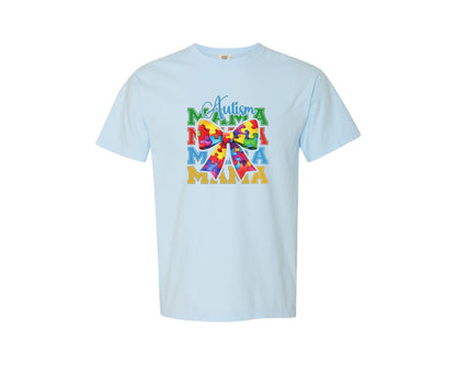 brand:Comfort Colors|color:Chambray|Autism Awareness Autism Graphic T-Shirt