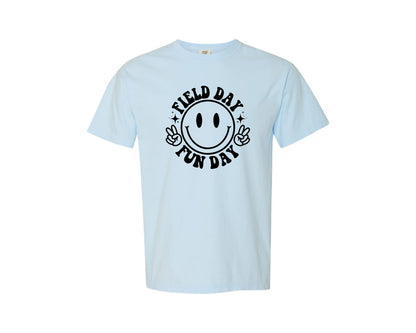 brand:Comfort Colors|color:Chambray|Field Day Fun Day Field Day Graphic T-Shirt
