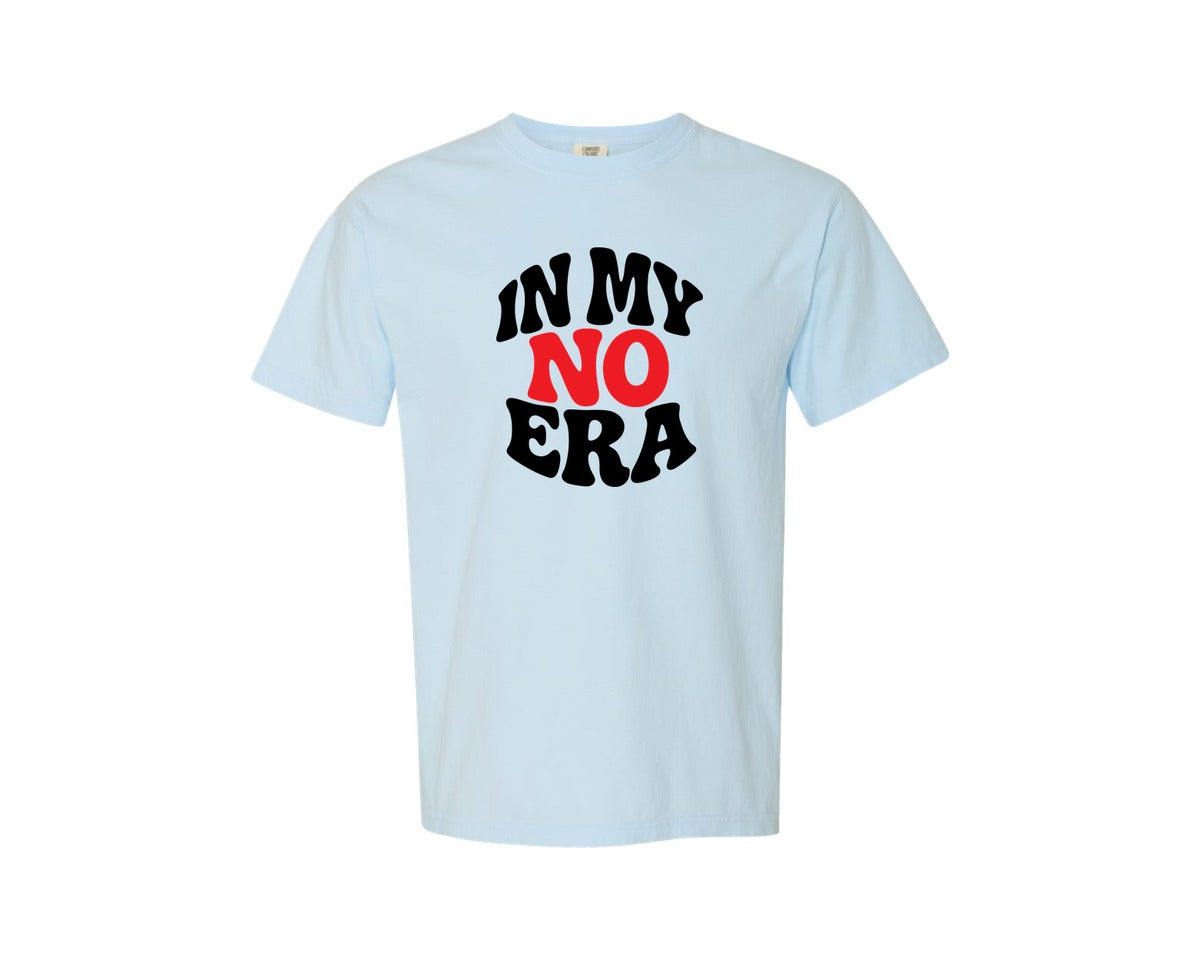 brand:Comfort Colors|color:Chambray|Retro In My No Era T Shirt Design Graphic T-Shirt