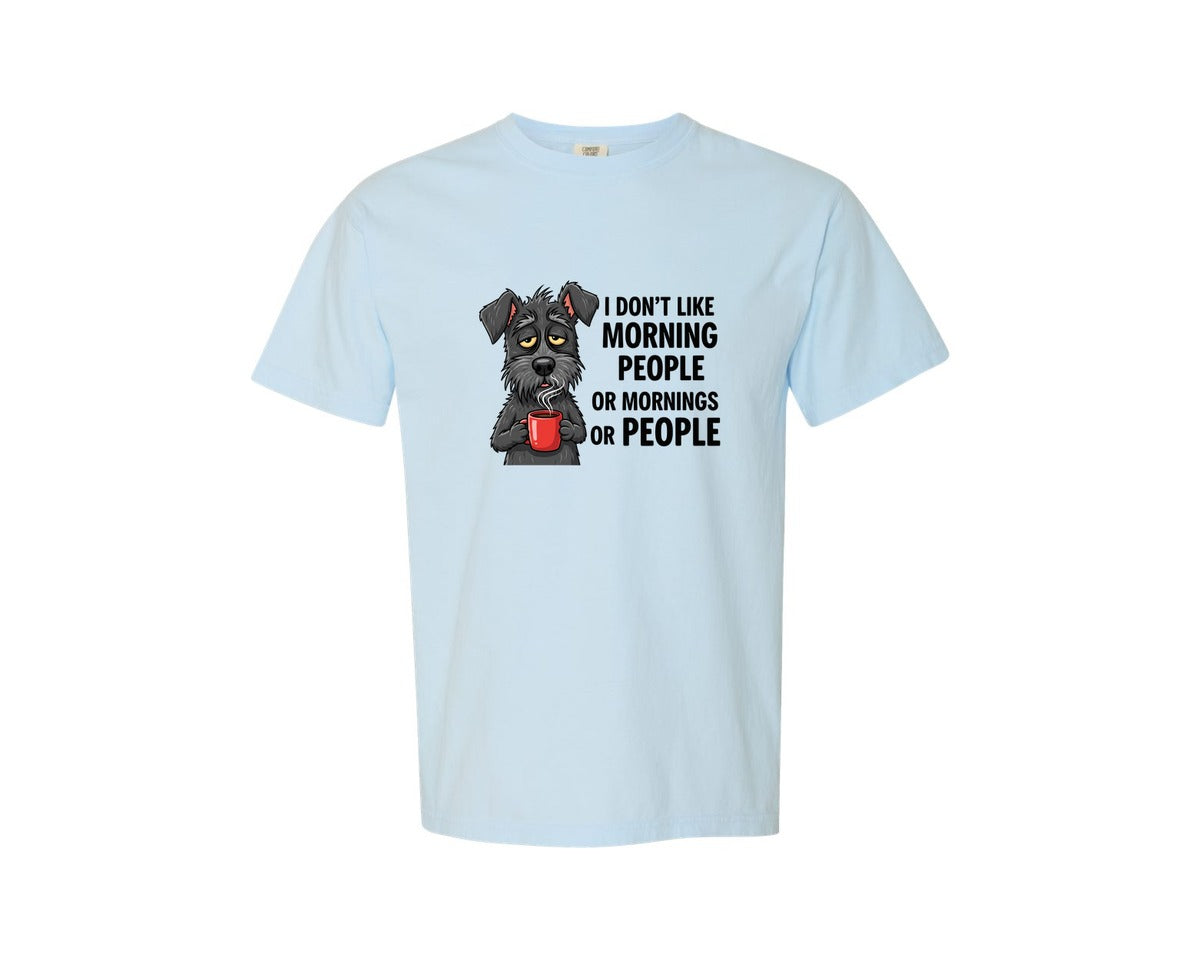 brand:Comfort Colors|color:Chambray|Sarcastic Dog Funny Sassy Pet Humor Graphic T-Shirt