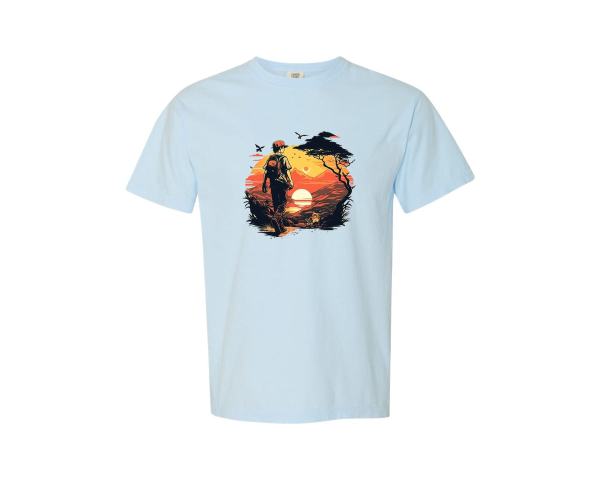 brand:Comfort Colors|color:Chambray|Sunsets 25 Graphic T-Shirt