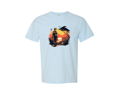 brand:Comfort Colors|color:Chambray|Sunsets 25 Graphic T-Shirt