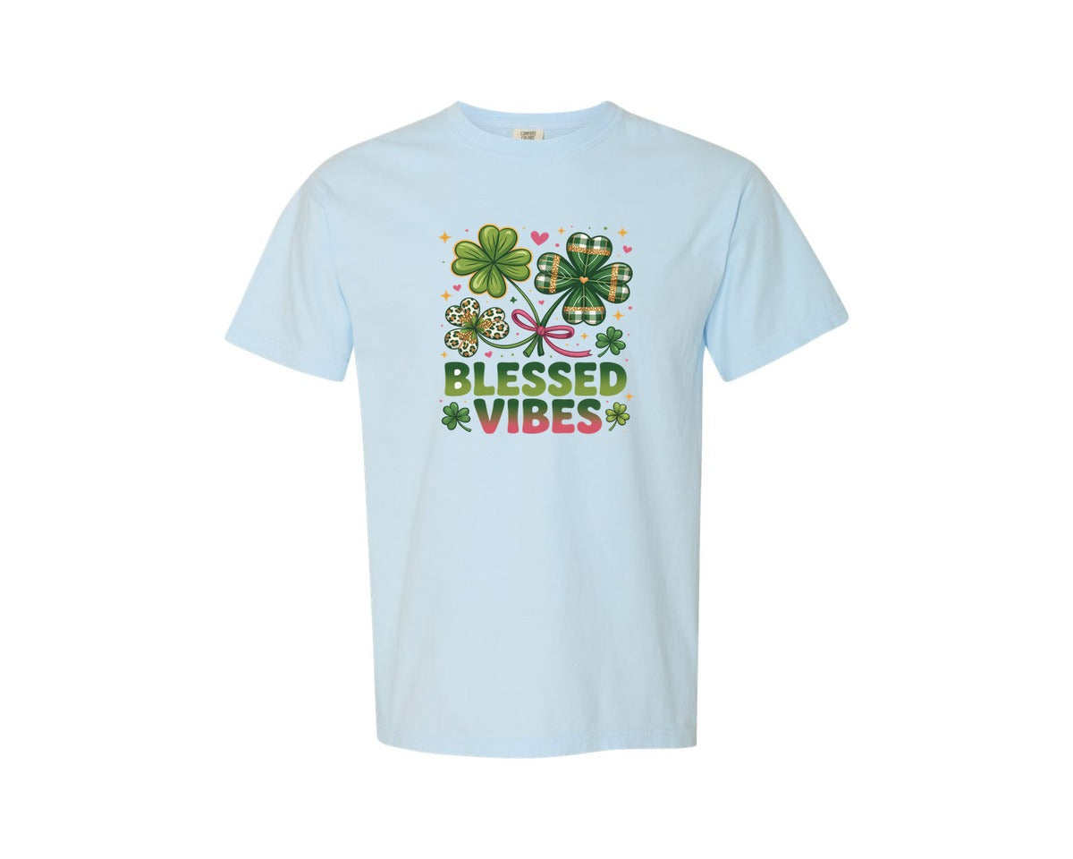 brand:Comfort Colors|color:Chambray|St Patricks Day Design 11 Graphic T-Shirt
