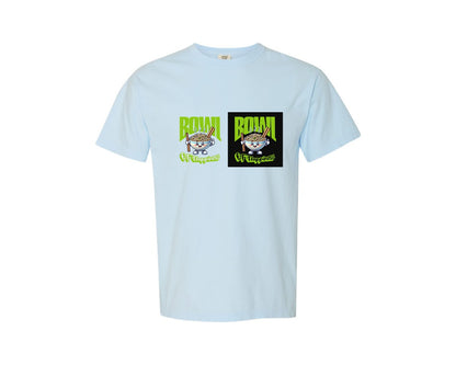 brand:Comfort Colors|color:Chambray|Bowl Of Happiness Noodle Graphic T-Shirt