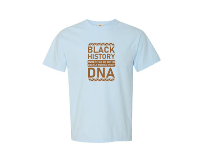 brand:Comfort Colors|color:Chambray|Black History Month 599 Graphic T-Shirt