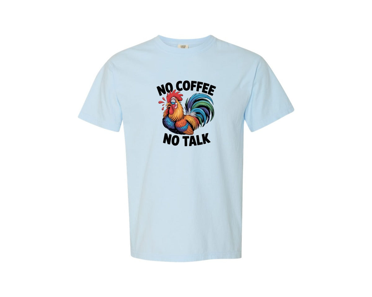 brand:Comfort Colors|color:Chambray|Sarcastic Coffee Mug 3 Graphic T-Shirt