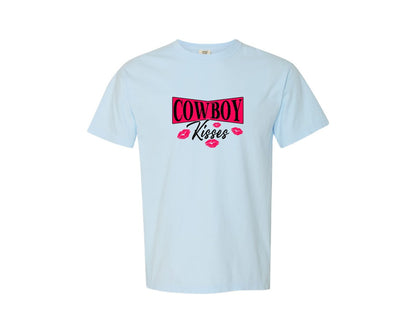 brand:Comfort Colors|color:Chambray|Country Western Valentines Day Graphic T-Shirt