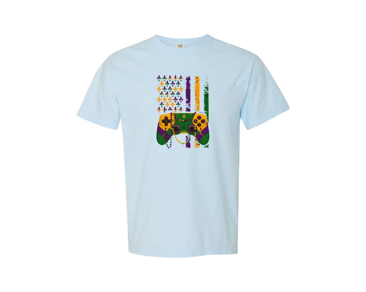 brand:Comfort Colors|color:Chambray|Funny Mardi Gras T Shirt 69 Graphic T-Shirt