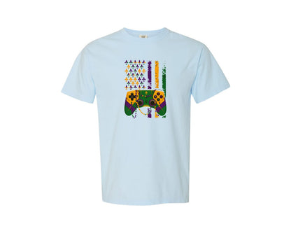 brand:Comfort Colors|color:Chambray|Funny Mardi Gras T Shirt 69 Graphic T-Shirt