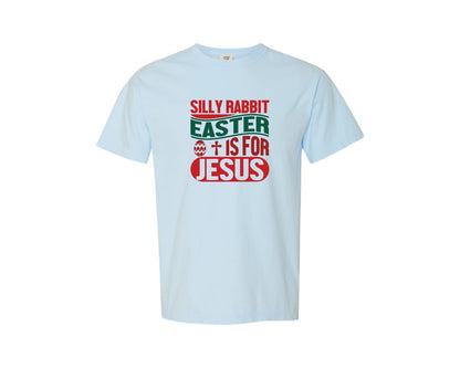 brand:Comfort Colors|color:Chambray|Jesus Happy Jesus Day Design Graphic T-Shirt