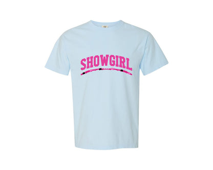 brand:Comfort Colors|color:Chambray|Showgirl Showgirl Era Graphic T-Shirt