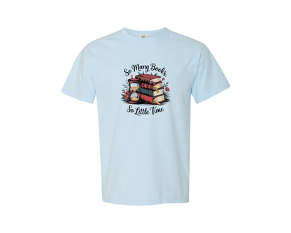 brand:Comfort Colors|color:Chambray|Reading Book 8 Graphic T-Shirt