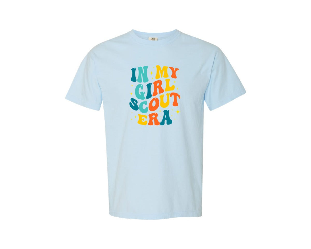 brand:Comfort Colors|color:Chambray|In My Girl Scout Era Graphic T-Shirt