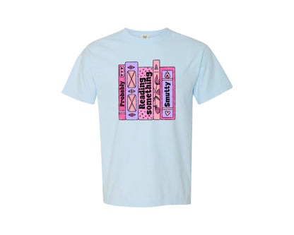 brand:Comfort Colors|color:Chambray|Probably Reading Something Smutty Graphic T-Shirt